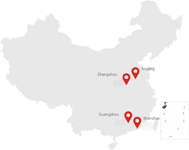 安阳优创电器有限责任公司 business footprint